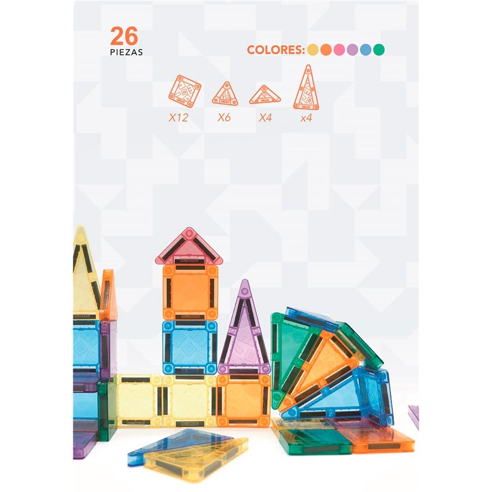 Clacki Mini 26 piezas magnéticas