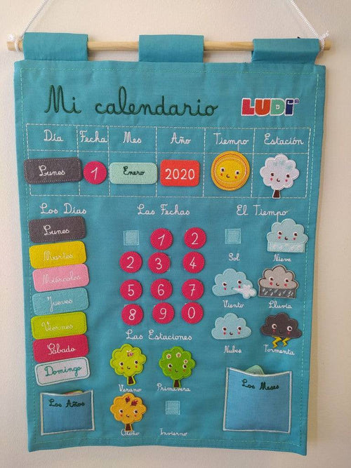 Mi Calendario de tela
