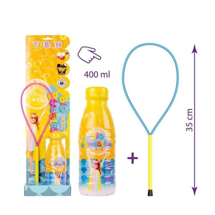 Conjunto de pompas con aro y 400 ml